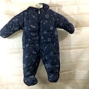OshKosh baby space themed snowsuit